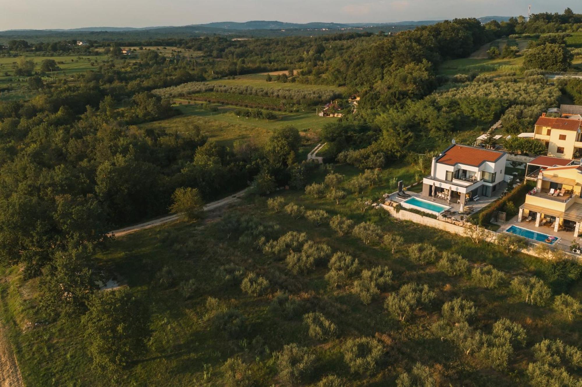 Villa Boiky - Private Pool And Amazing Sea View, Istria Materada Exterior foto