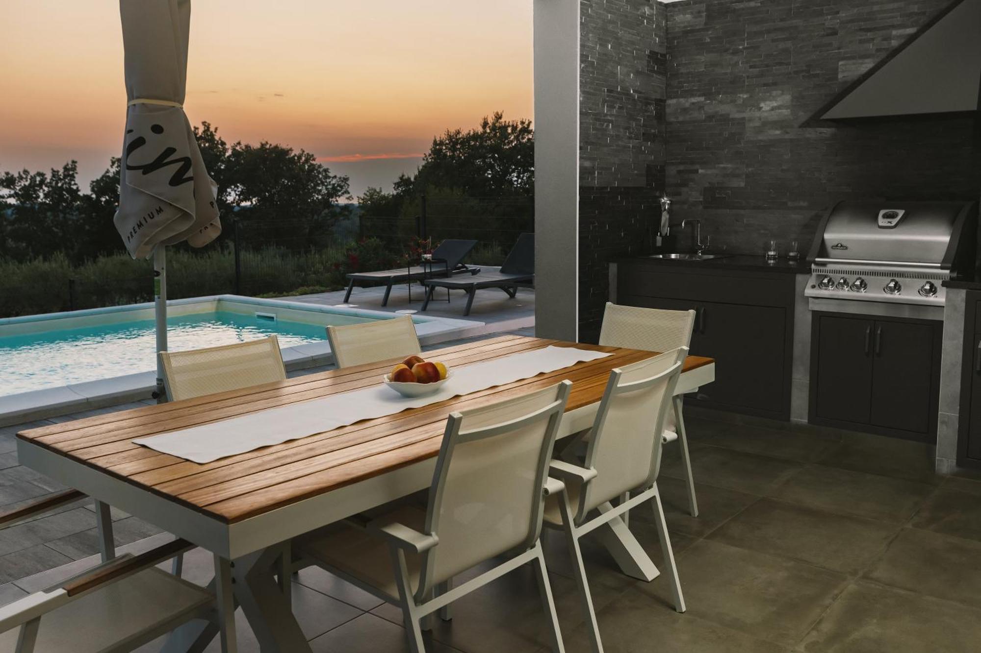 Villa Boiky - Private Pool And Amazing Sea View, Istria Materada Exterior foto