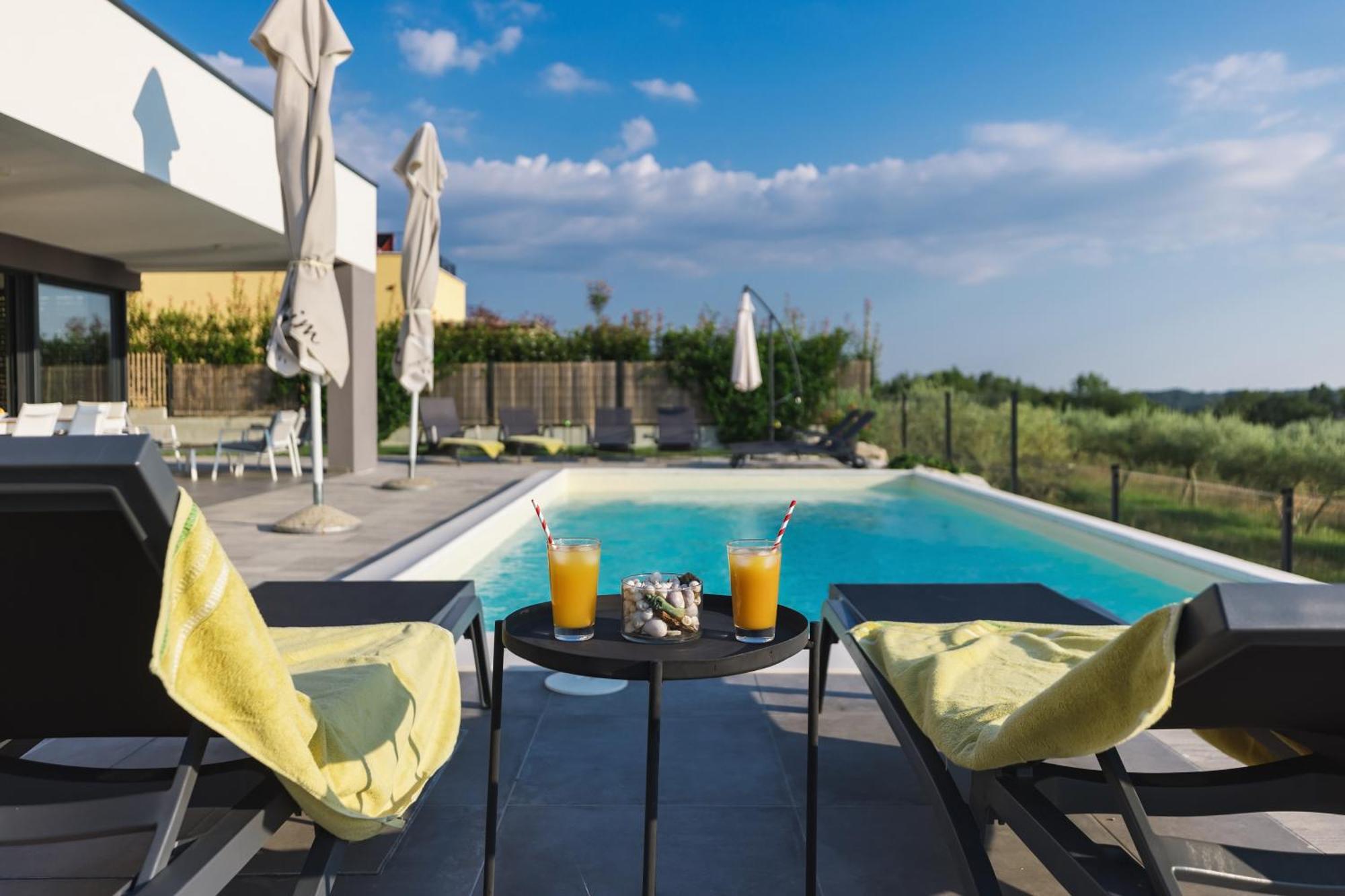 Villa Boiky - Private Pool And Amazing Sea View, Istria Materada Exterior foto